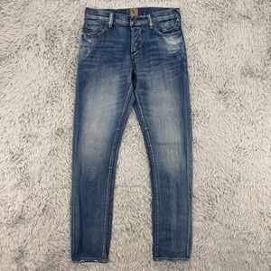 PRPS Jeans Men's‎ 30x32.5 Fury Donwan Harrell Button Fly Whiskering Distressed